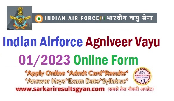 Indian Airforce Agniveer Vayu 01/2023 Provisional Select List